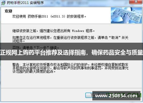 正规网上购药平台推荐及选择指南，确保药品安全与质量